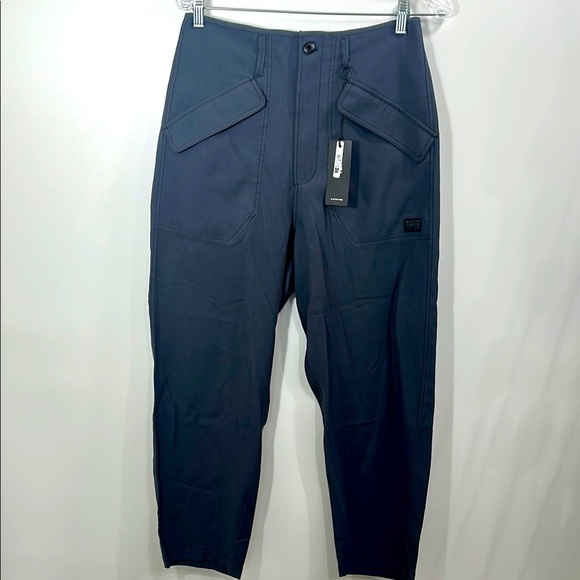 G-Star Raw Women’s Pilot Cropped Pant color is Petrol size 28. NWT. - Picture 1 of 14